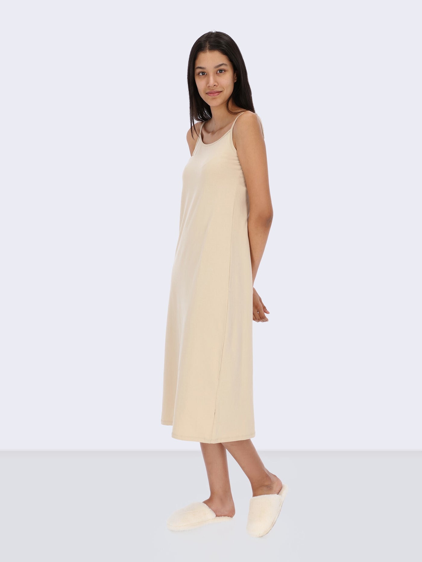 Basic Long Cami Dress