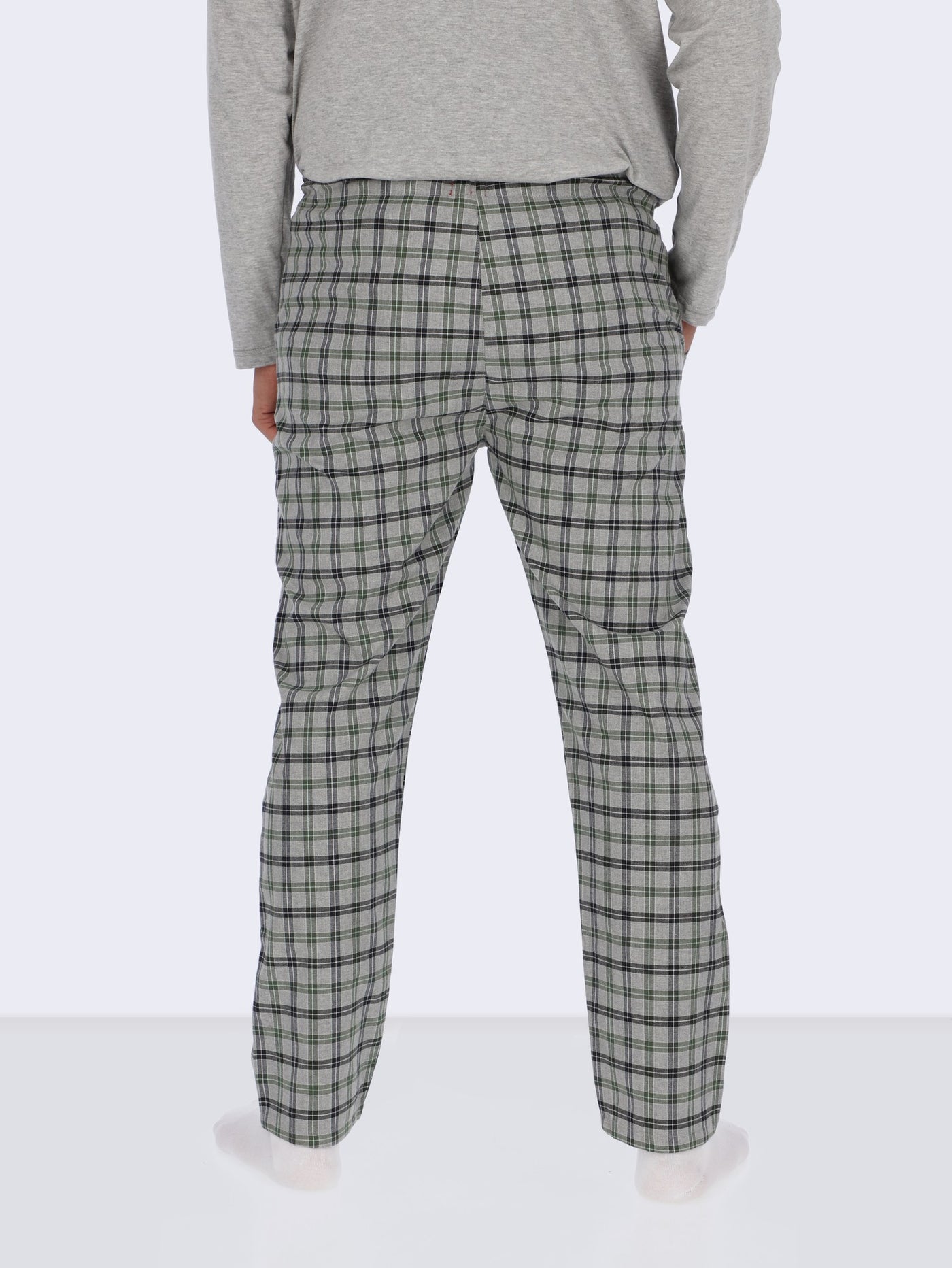 Drawstring Checkered Pyjama Pants
