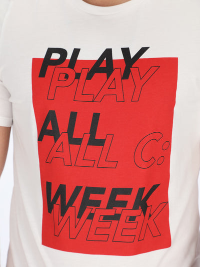 Play All Week Print T-Shirt