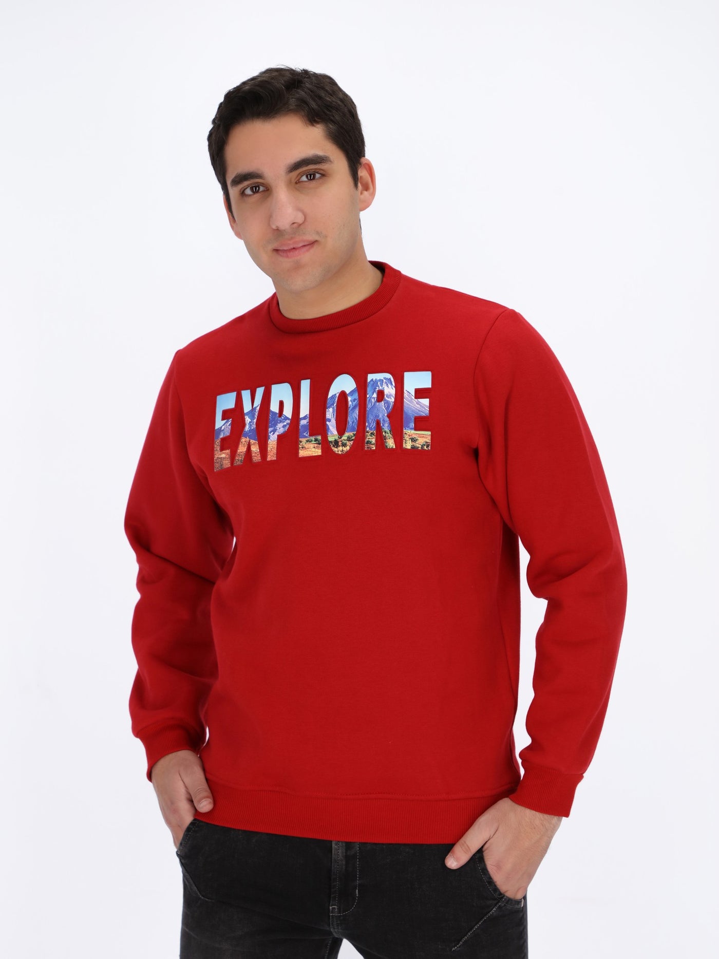 Sweatshirt - Explore Print