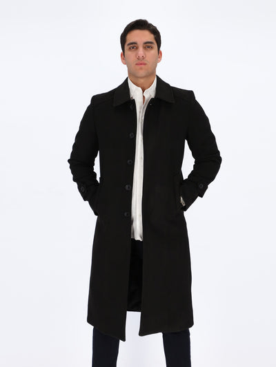 Men's Casual Long Coat