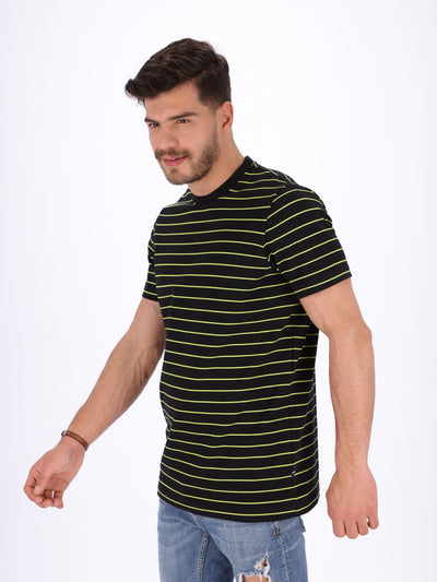 Daniel Hechter Crew Neck Striped T-Shirt
