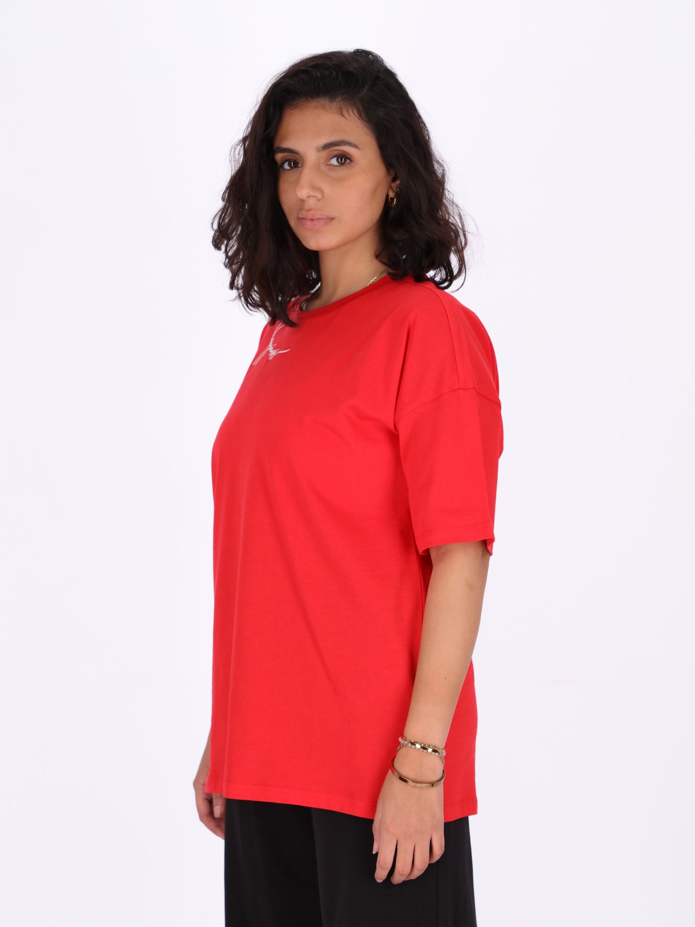 OR Women Front Print Over-Sized T-Shirt