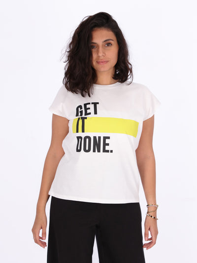 OR Women Printed T-Shirt