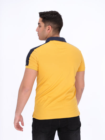 Daniel Hechter Men's Contrast Shoulder Tape Polo Shirt