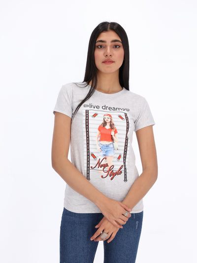 O'Zone Women's Printed T-Shirt