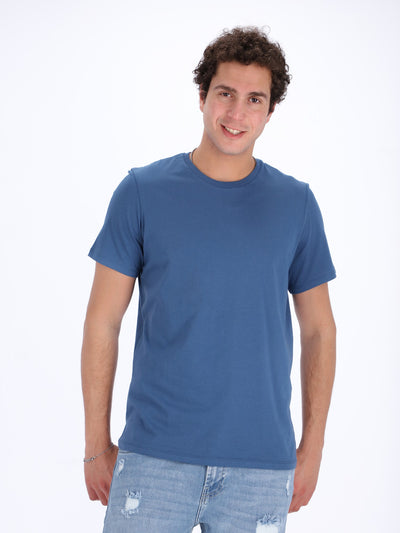 O'Zone Men's Basic Round Neck T-Shirt