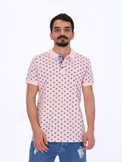 OR Men's All Over Print Polo Shirt
