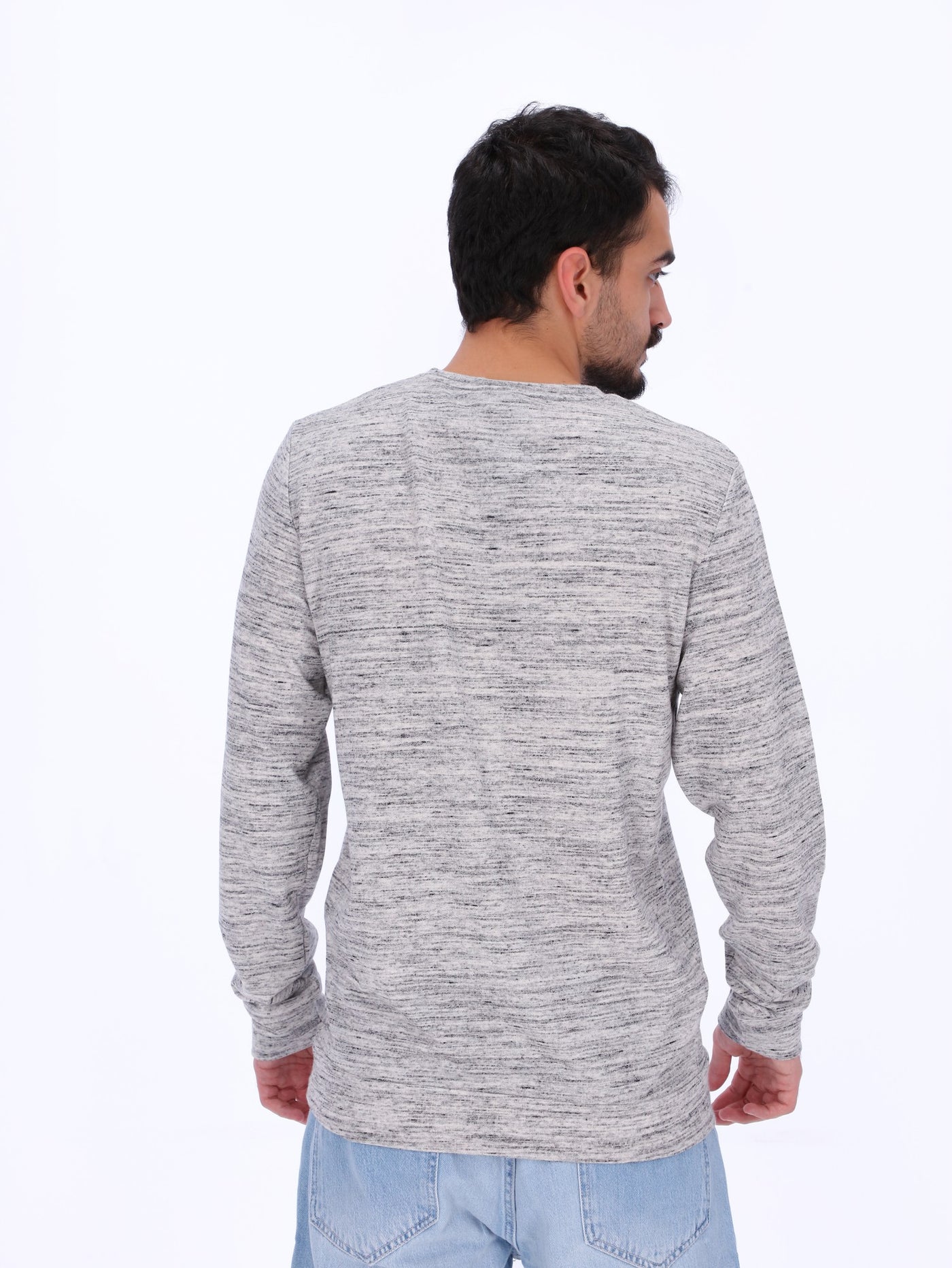 OR Men's Printed Marled Fleece Sweatshirt