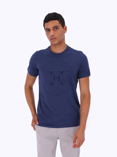Daniel Hechter Men's Logo Print T-Shirt