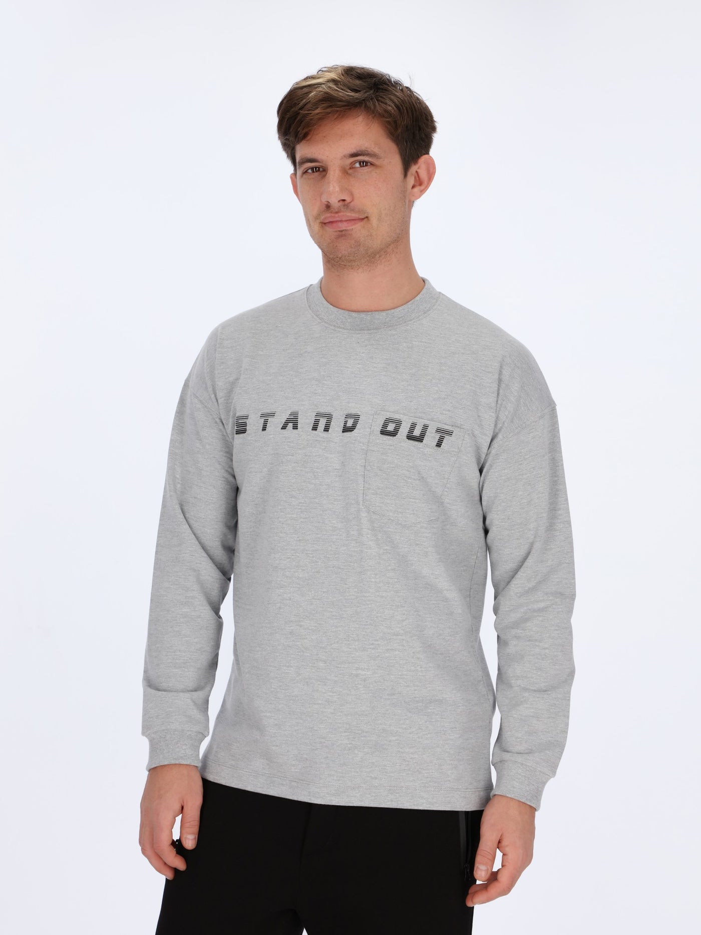 Stand Out Front Print T-shirt