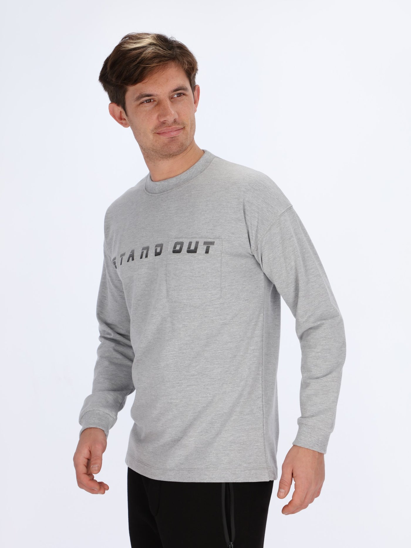 Stand Out Front Print T-shirt
