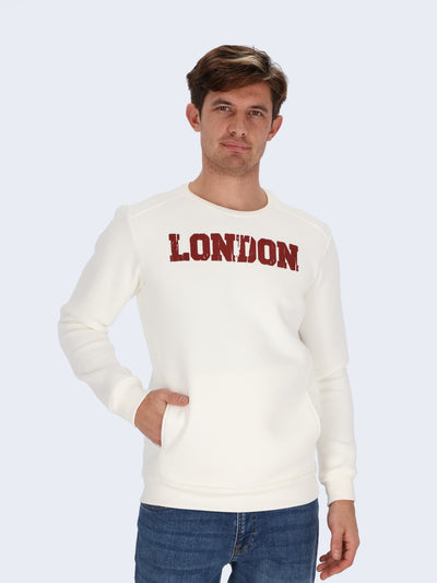 London Front Print Sweatshirt