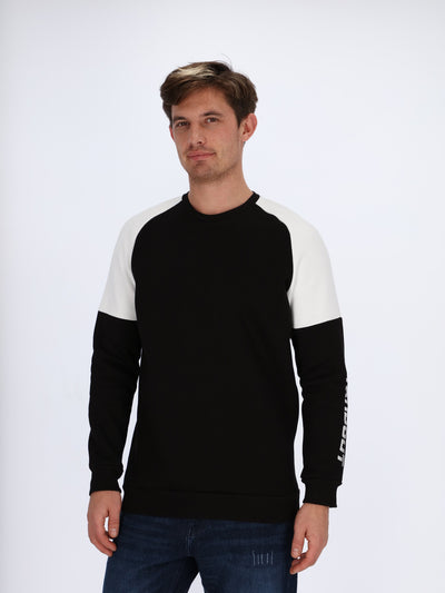 Bi-Color Raglan Sleeve Sweatshirt