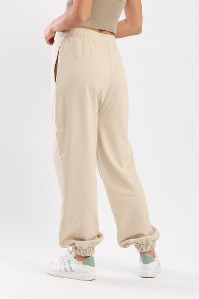 ALL DAY COMFORT JOGGERS - BEIGE