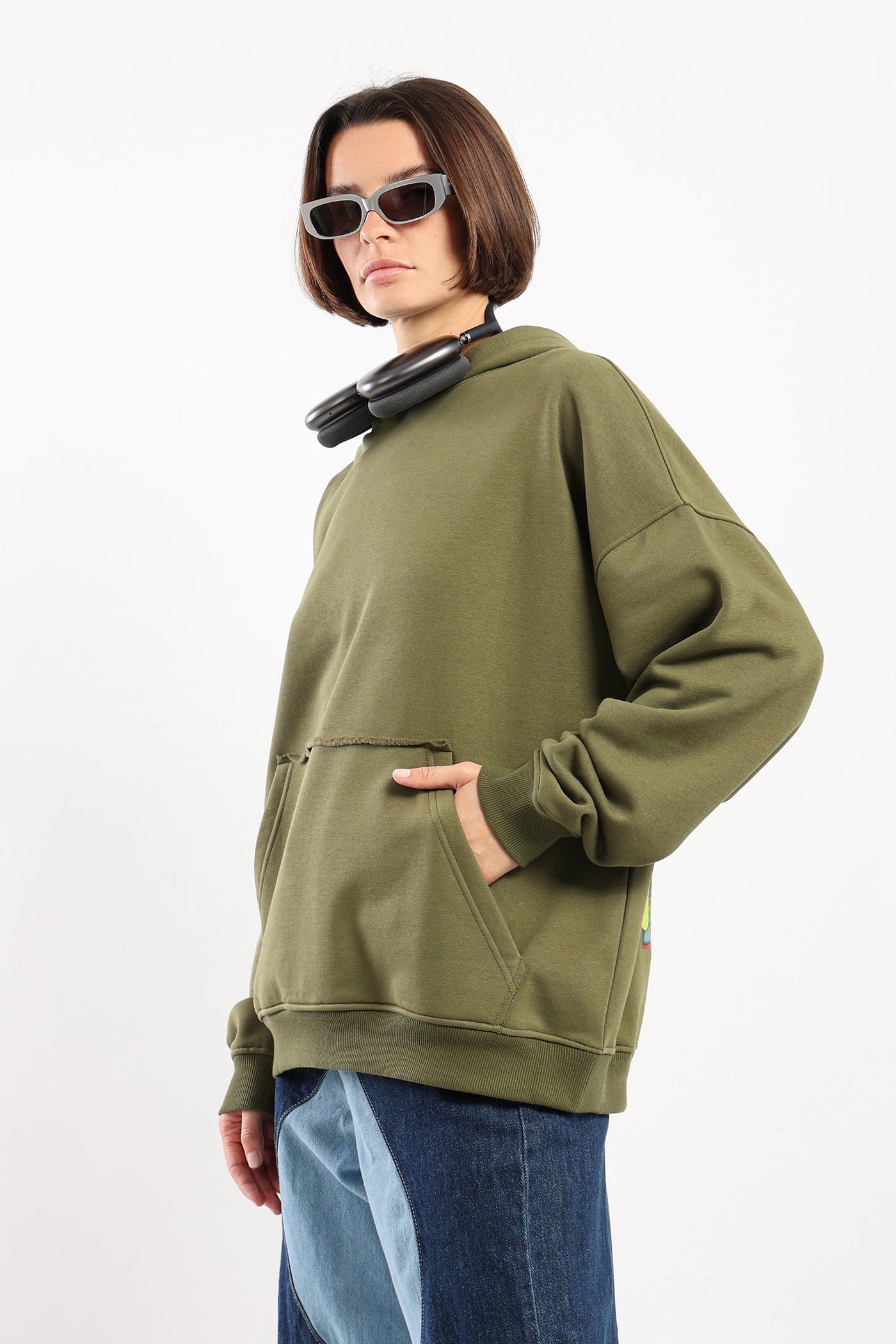 OUT OF MIND HOODIE - KHAKI