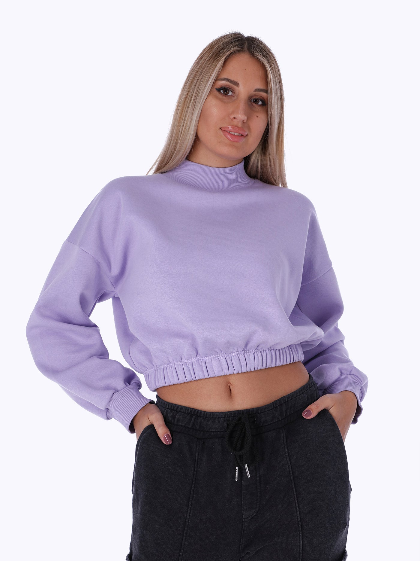 Basic Sweatshirt  - Cropped