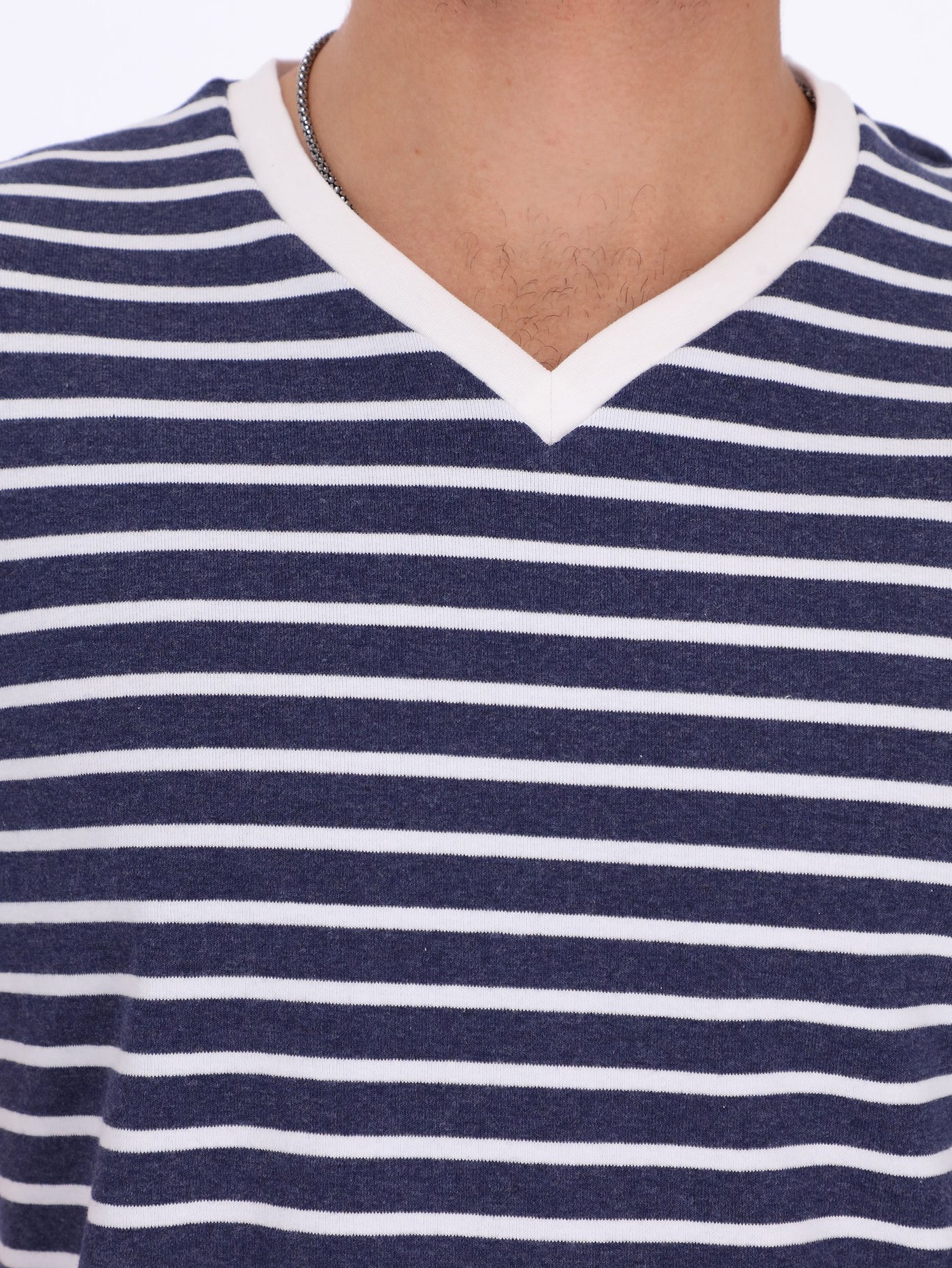 O'Zone Men's Horizontal Striped T-Shirt