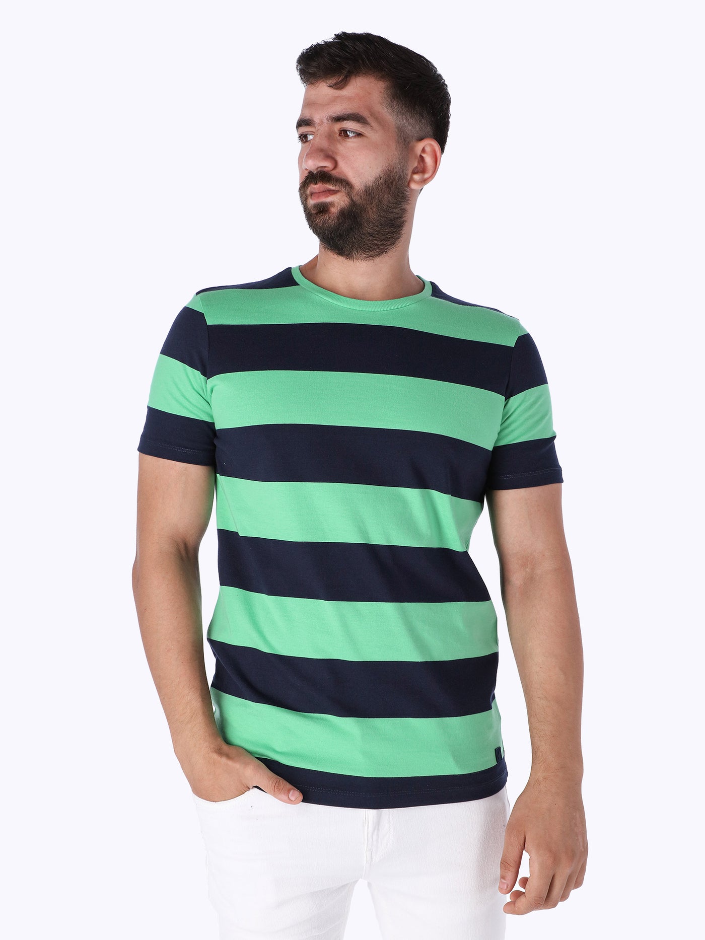 Daniel Hechter Men's Striped T-Shirt