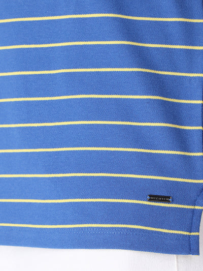 Daniel Hechter Men's Striped Polo Shirt