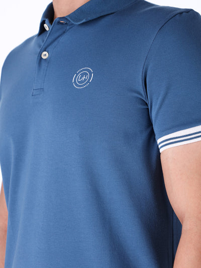 Daniel Hechter Men's Contrast Trim Polo Shirt