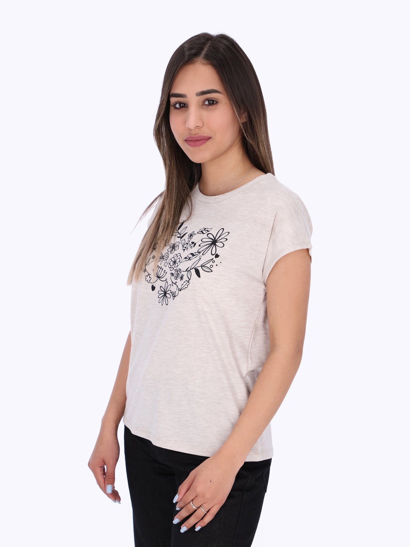 OR Women's Floral Print T-Shirt