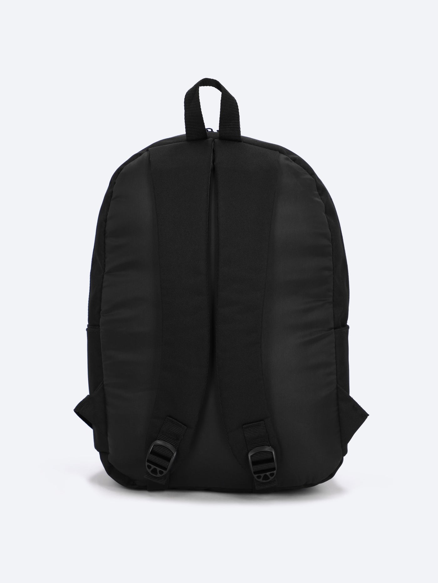 Force Unisex Backpack - Black with Gray Zipper