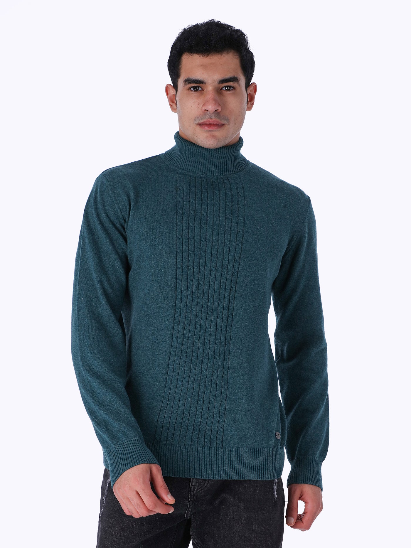 Daniel Hechter Men's Turtleneck Knitted Pullover