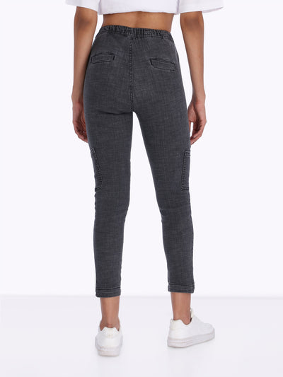OR Women's Cargo Pockets Skinny Jeans