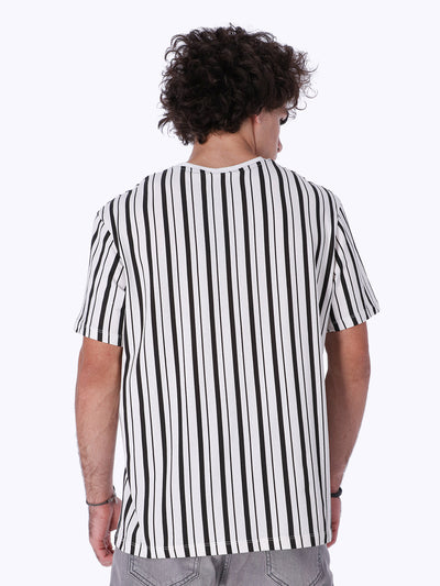 Vertical Striped T-Shirt