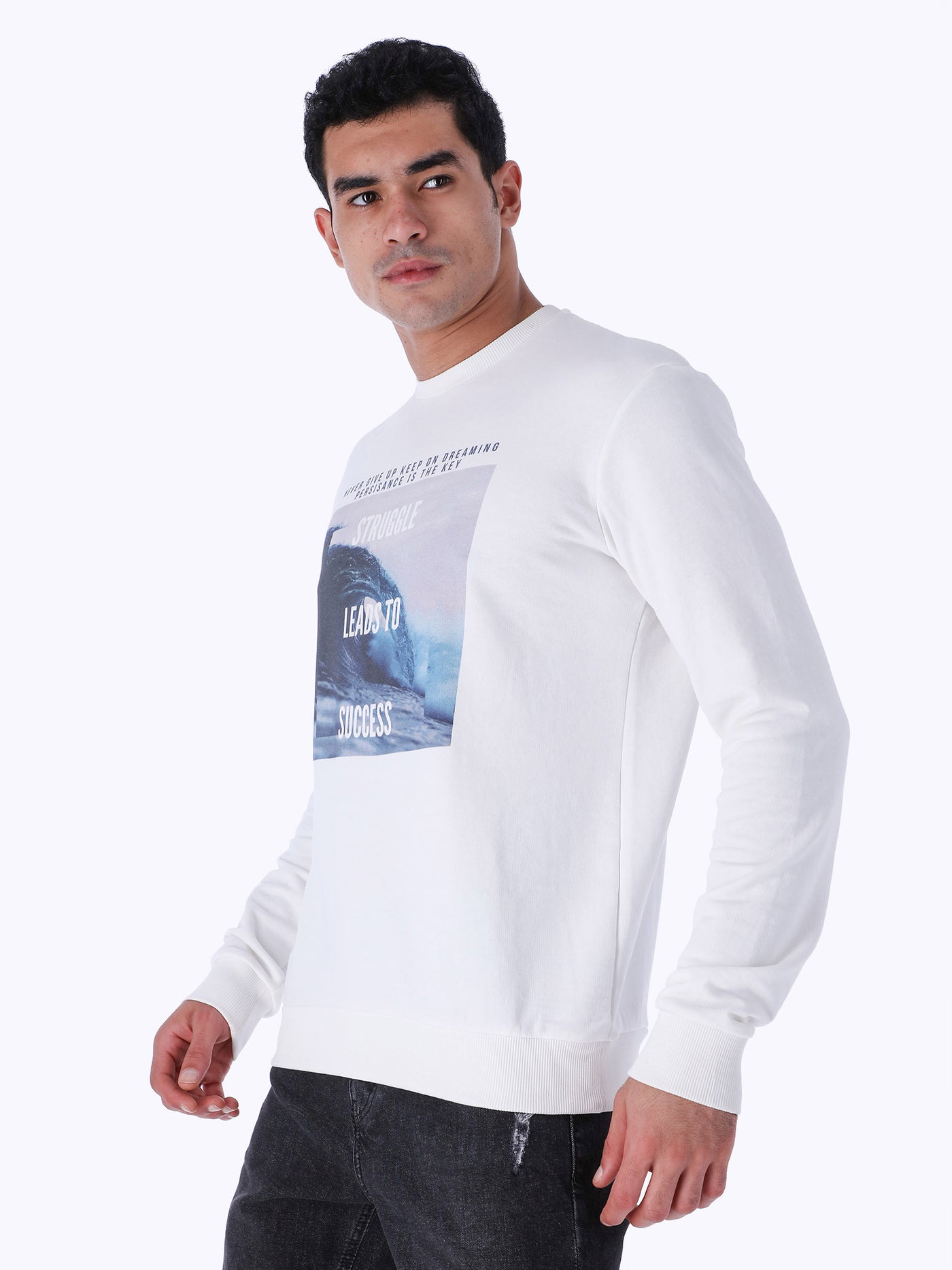 OR Men's Front Print Sweatshirt