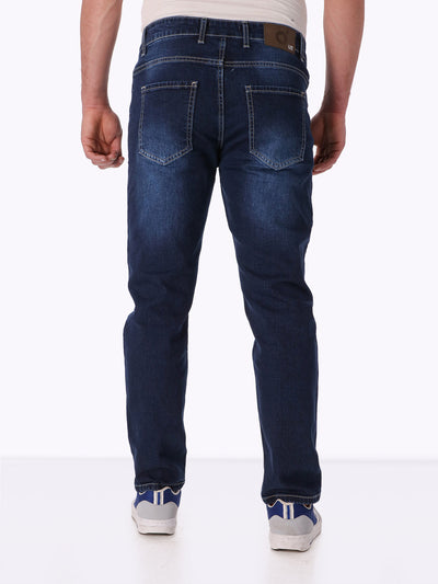 Jeans - Washed Effect - 5 Pocket Design