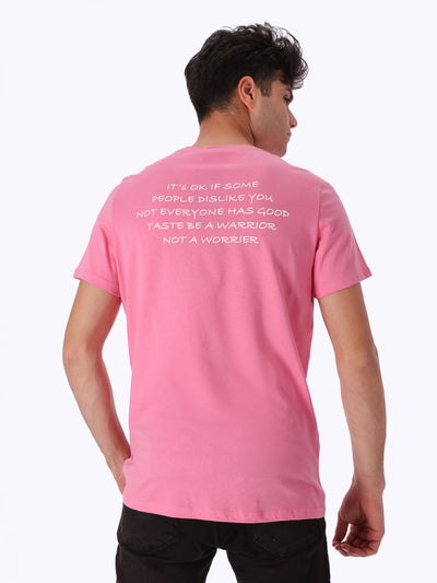 T-Shirt - Back Text Print