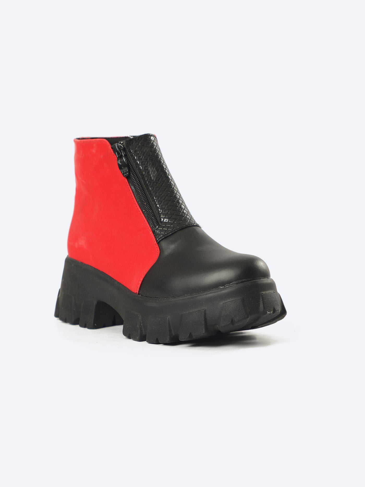 Boots - Bi-tone - Zipped