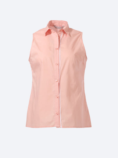 Shirt - Sleeveless - Buttoned