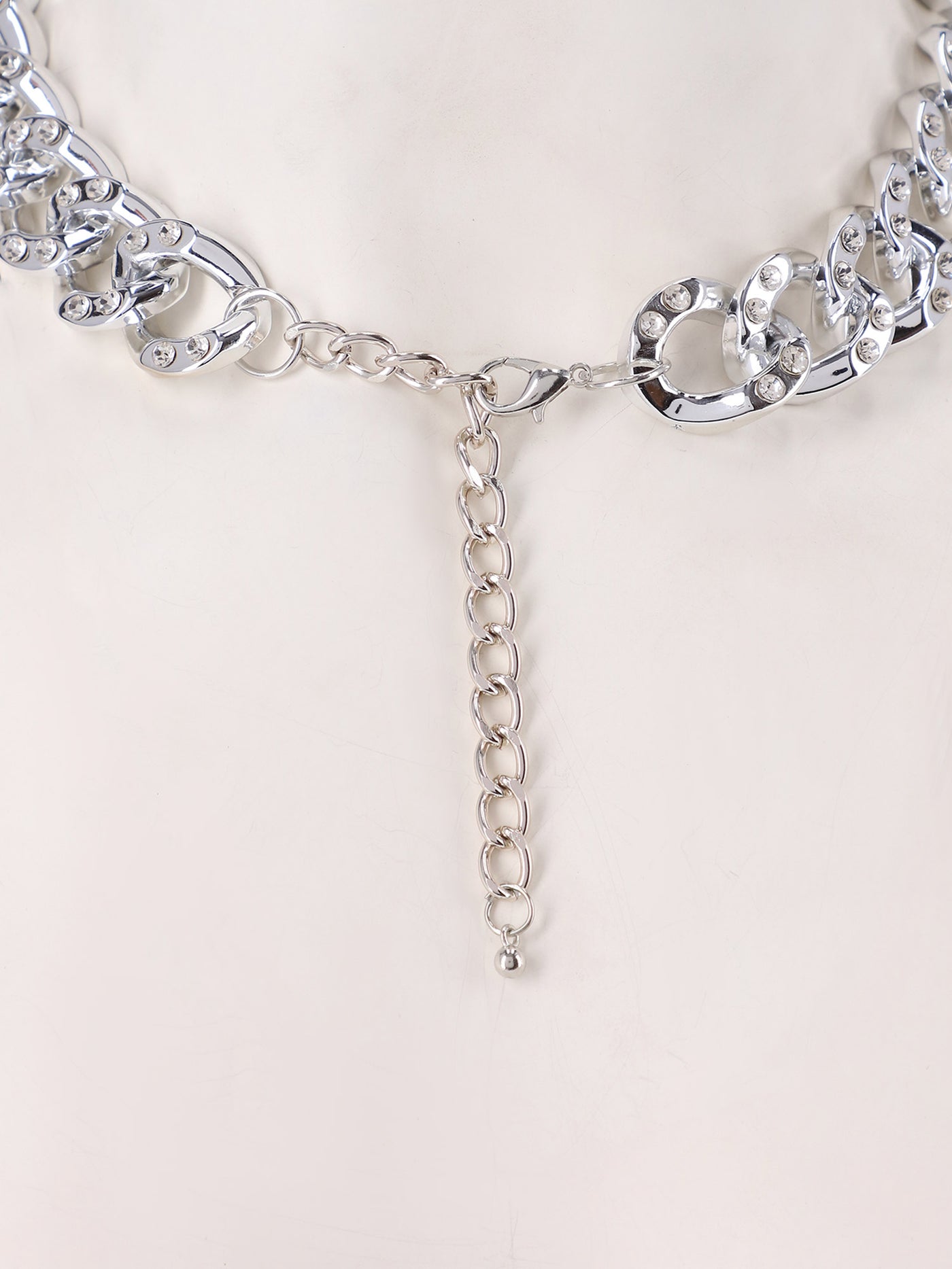 Fluffy Womens Chunky Chain Necklace