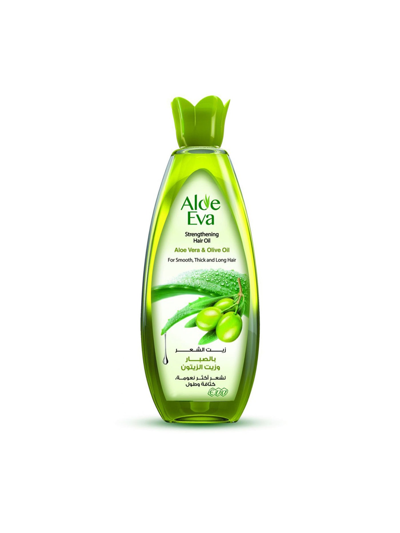Aloe Eva Hair Oil with Aloe Vera and  Olive Oil 200ml