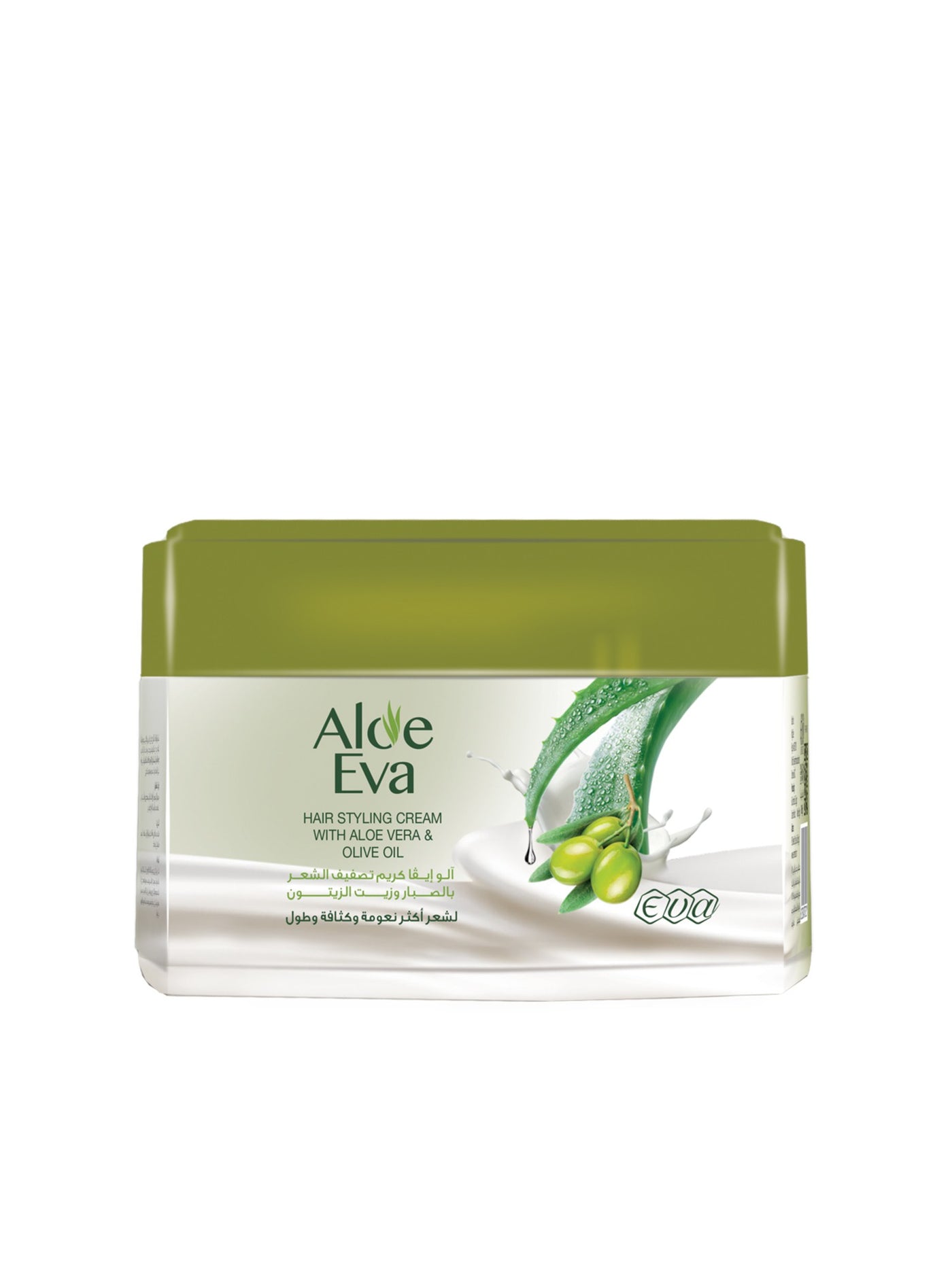 Aloe Eva Hair Styling Cream with Aloe Vera And Olive Oil, 85 ml