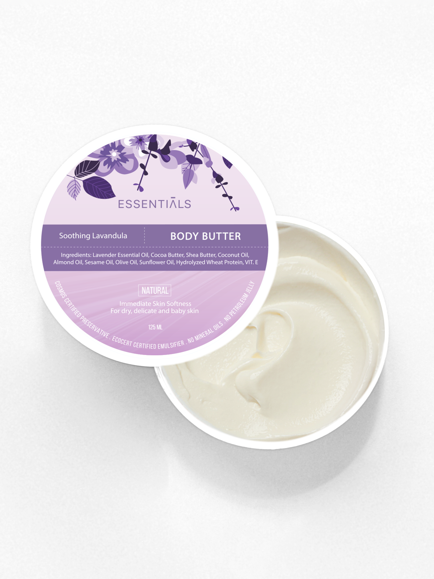 Essentials Body Butter - Lavender - 125 ML