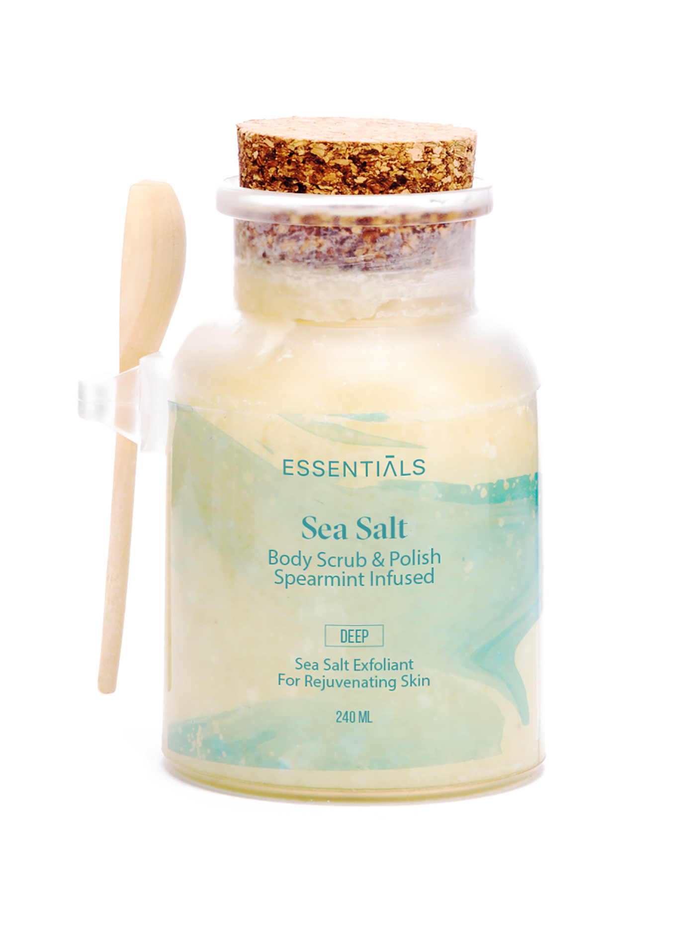 Essentials Sea Salt Body Scrub and Polish - 240 ML