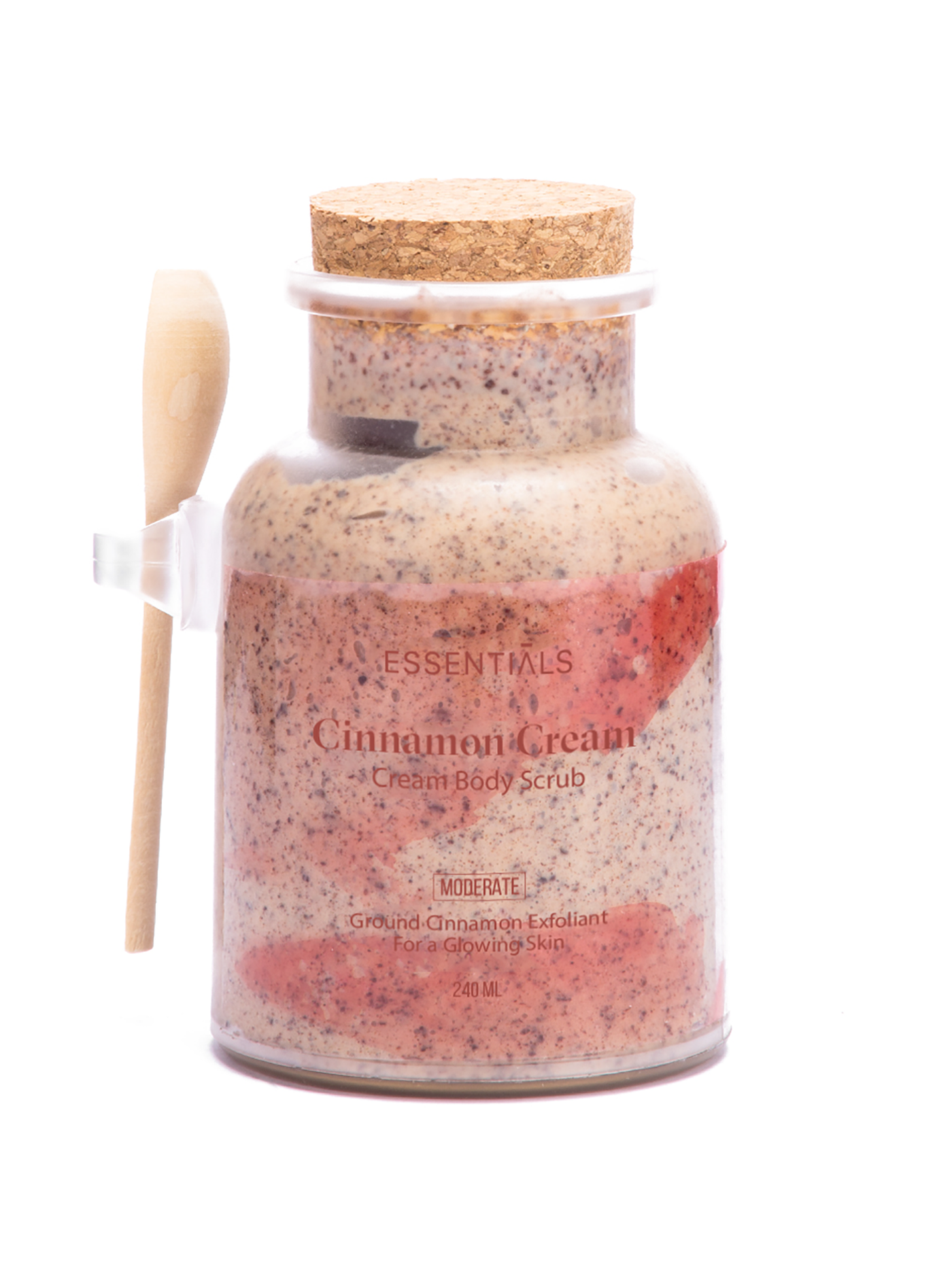 Essentials Cinnamon Cream Body Scrub - 240 ML