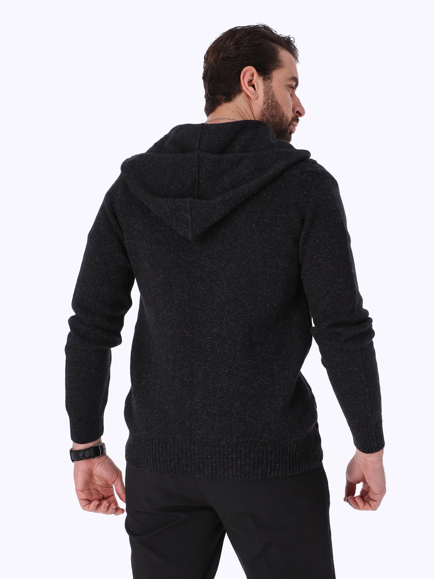 Sweater - Zipped Knitted