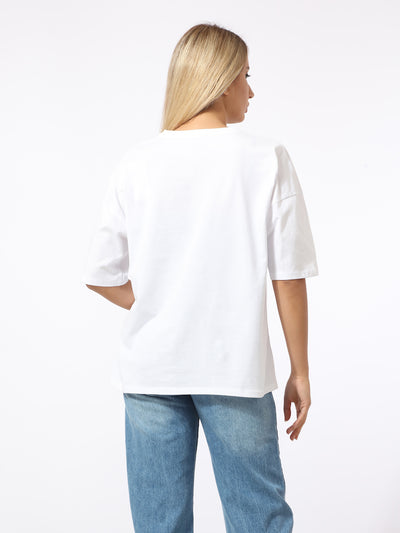 T-shirt - Oversized - Solid