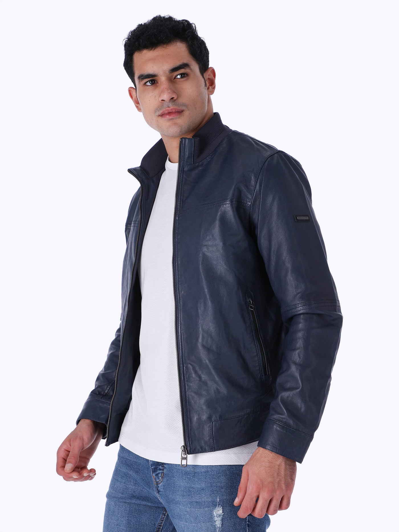 Daniel Hechter Men's Leather Jacket