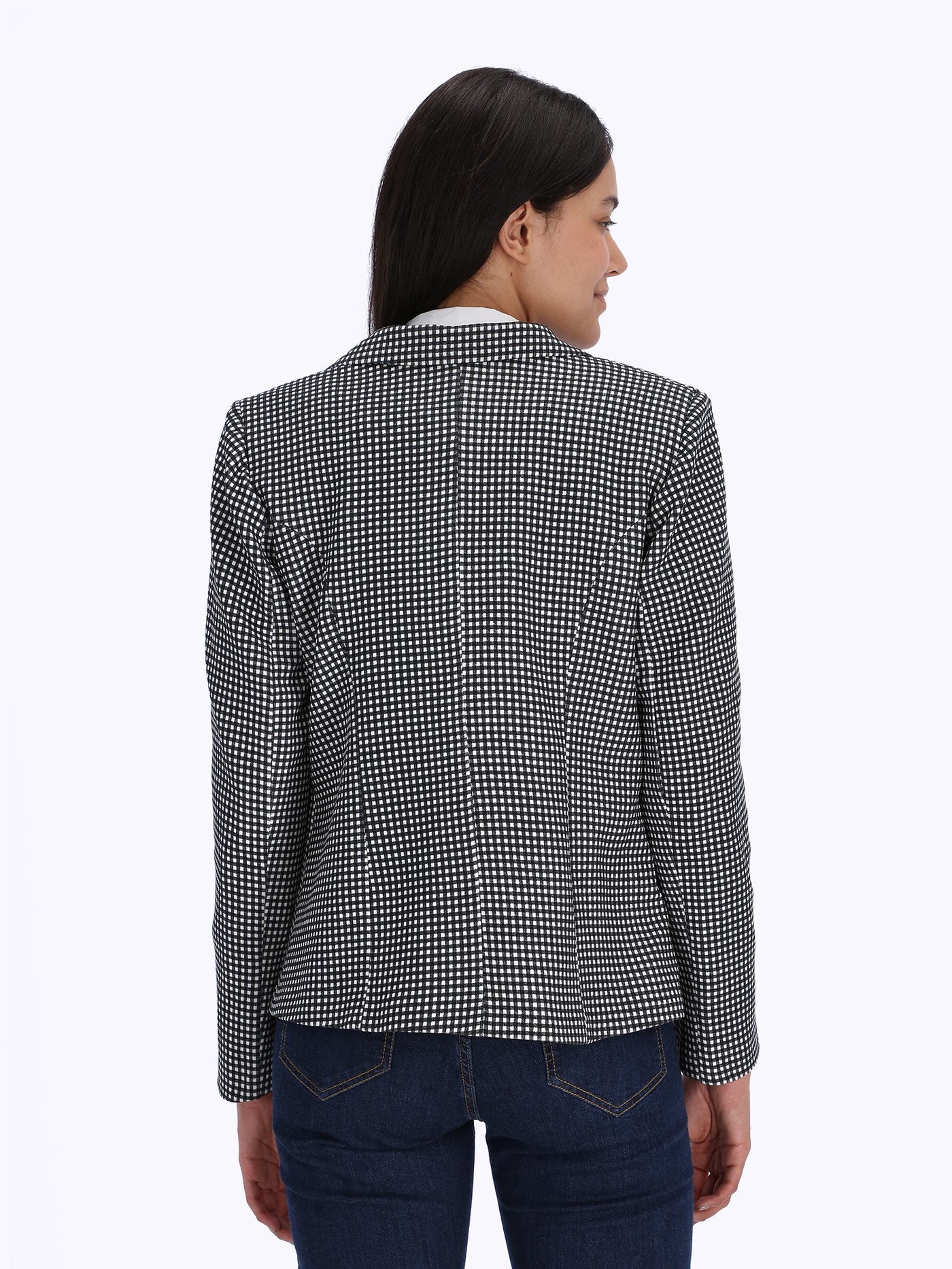 OR Women's Checkered Blazer