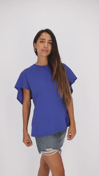 Cape Sleeve T-shirt