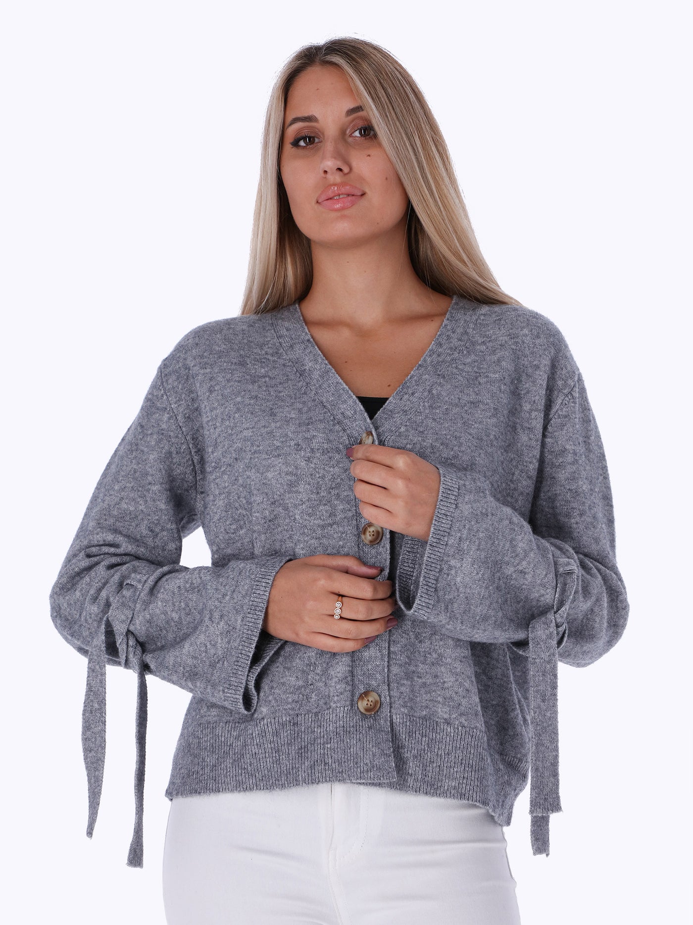 Short Cardigan - Knitted