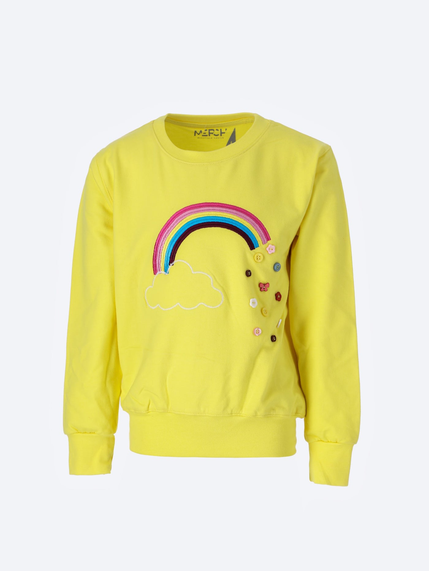 Merch Kids Girls Embroidered Sweatshirt