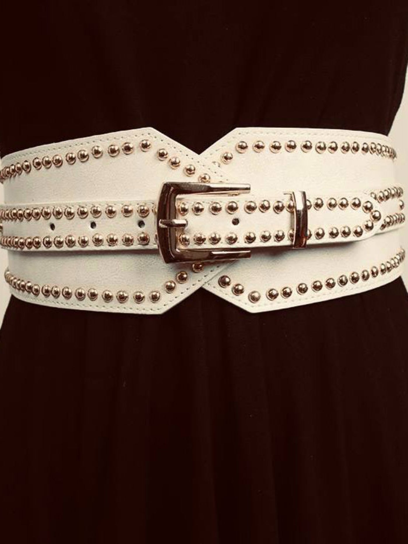 Belt - Studded - Leather