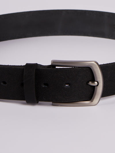 Belt - Textured - Metal Buckle